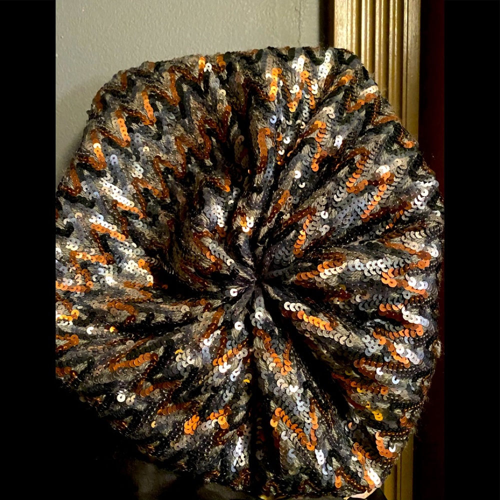Sequined beret